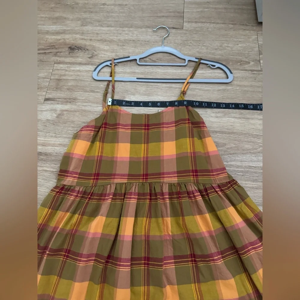 Madewell Plaid Babydoll Cami Dress - Picture 5 of 8